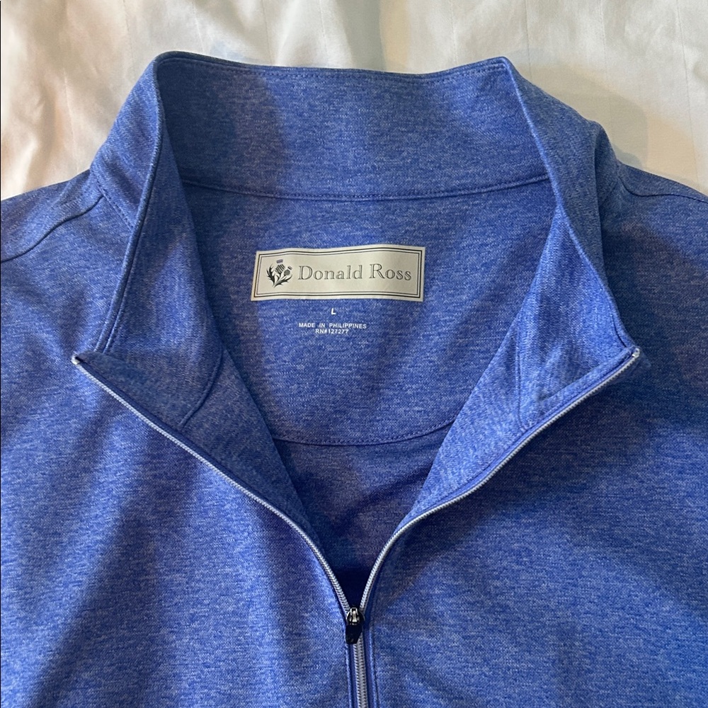 Men's Blue Performance Jacket - Picture 2 of 2